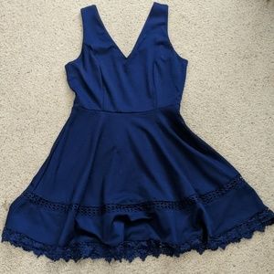 Blue dress from francescas's